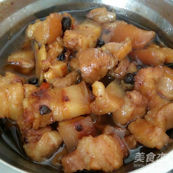 豆豉蒸五花肉成品图