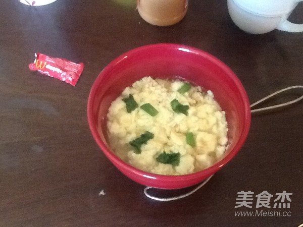 微波炉快速蒸蛋成品图