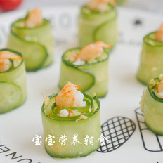 虾仁夹心卷的做法